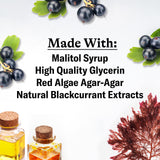 Etiqueta GRETHER'S con ingredientes naturales, sin mentol