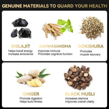 Grevol Gummies con ashwagandha y jengibre: sabor suave para consumo diario.