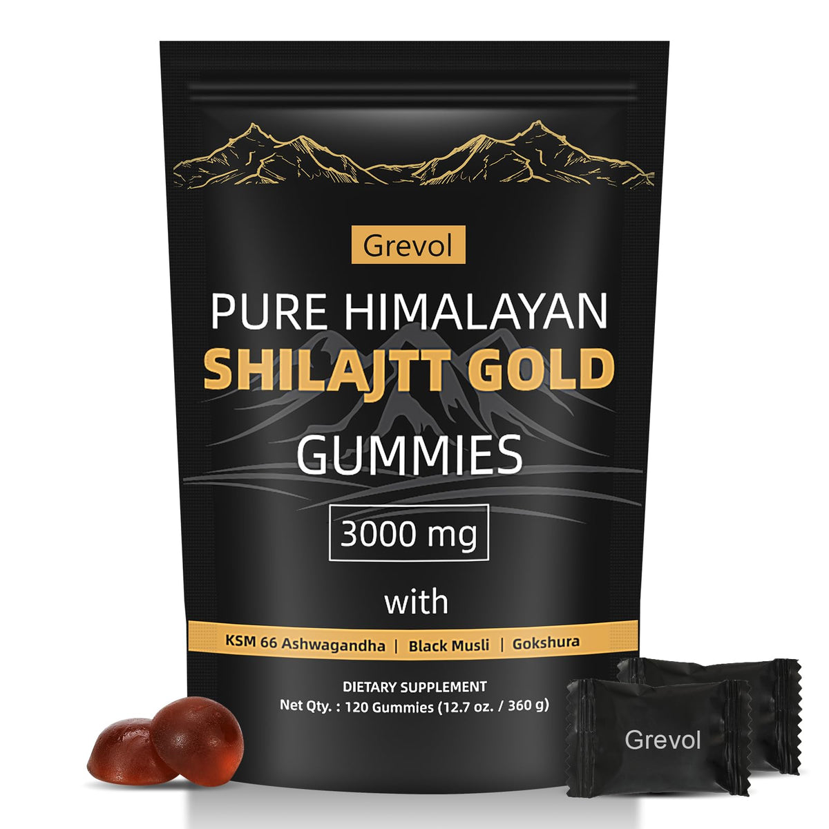 Grevol Shilajit Gummies: ingredientes naturales que respaldan la energía diaria.