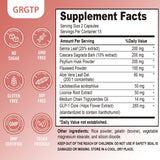 GRGTP GLP-1, etiqueta clara de ingredientes para transparencia.