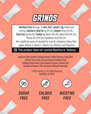 GRINDS Bolsas de energía útiles como pre-entrenamiento rápido sin azúcar