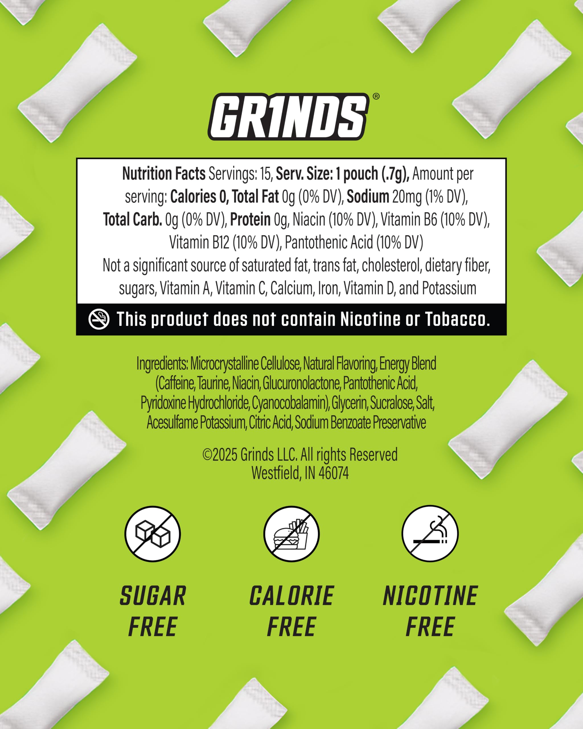 Ideal para estudio y entrenamiento, GRINDS brinda enfoque rápido.