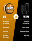 GRINDS lata caramelo, sabor consistente gracias al sellado.