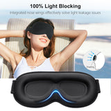 Gritin mascarilla 3D con espacios para ojos reduce fricción