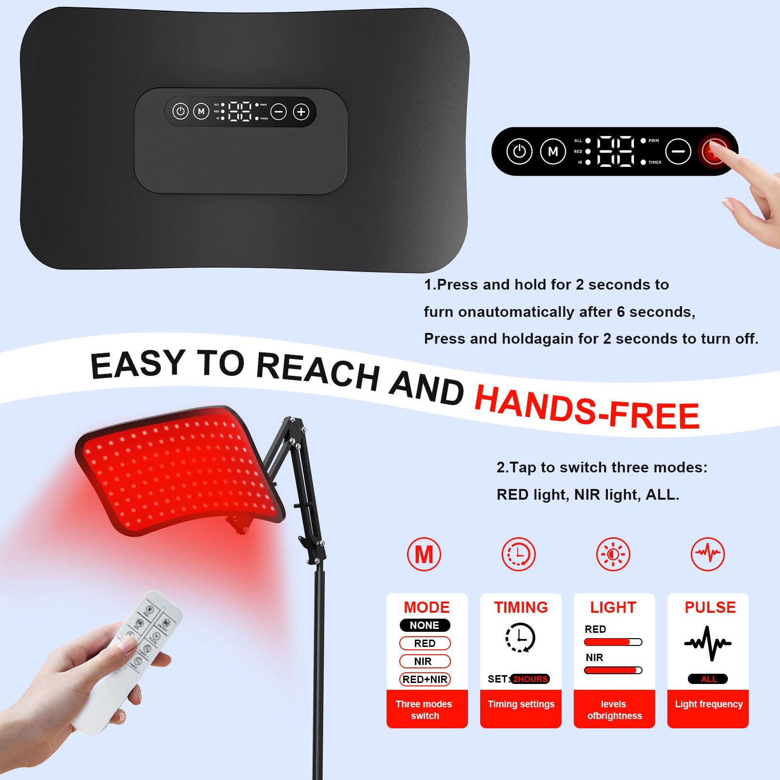 GrnSprX trípode plegable para uso en escritorio o mesita