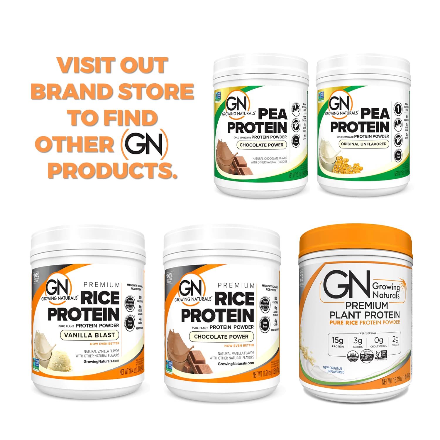 Recetas rápidas con proteína de arroz vainilla Growing Naturals.
