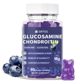 GRTGG gomitas glucosamina condroitina MSM con saúco, apoyo articular diario.