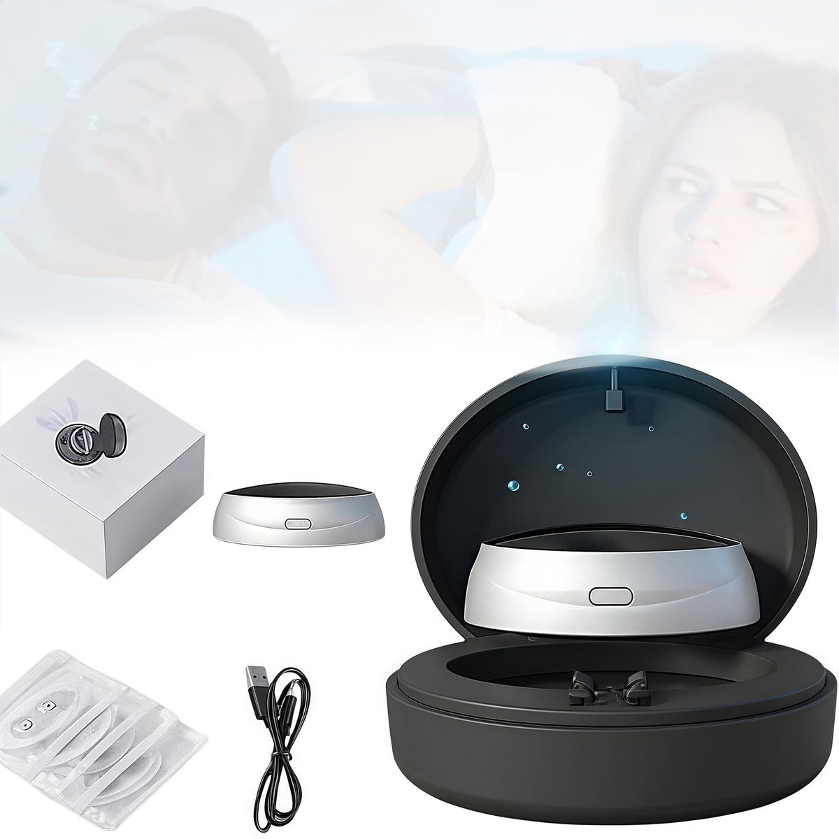 Grueoath Z3 Pro anti-ronquidos: dispositivo para reducir ronquidos nocturnos.