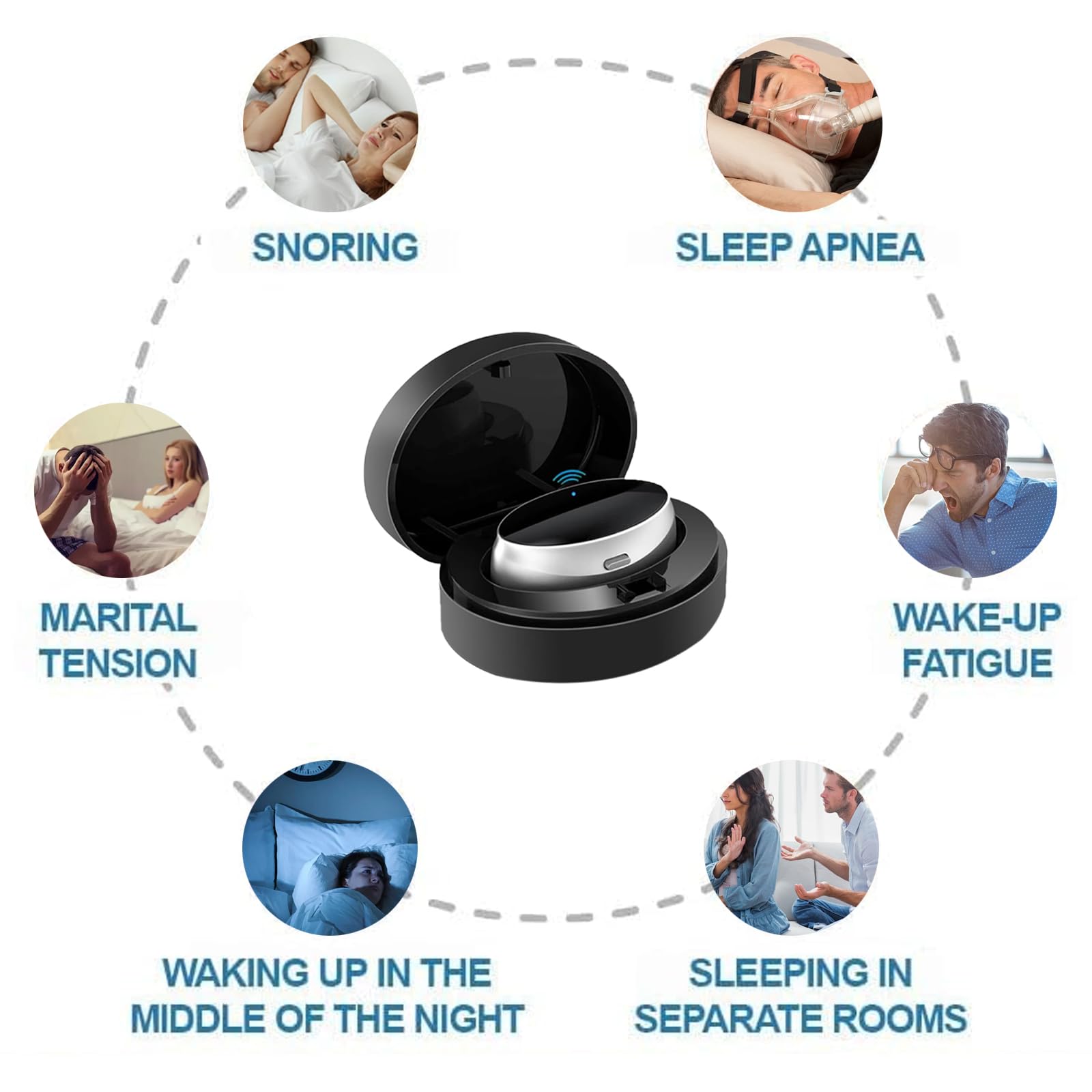 Grueoath Z3 Pro uso nocturno suave para dormir mejor.