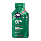 Gel GU sabor sandía salada en envase portátil para entrenamientos