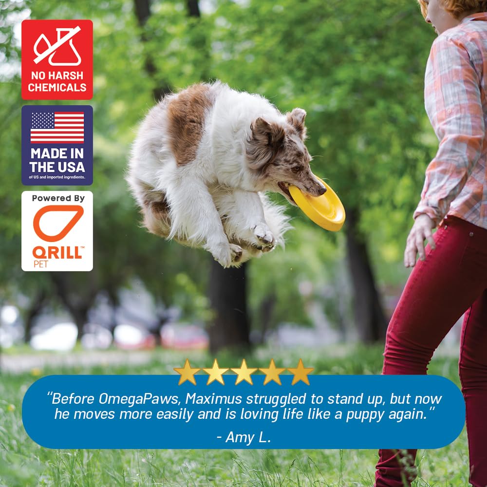 Guardian's Choice Omega-3 para perros: presentación diaria y fácil de servir.