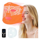 GUFOYE mascarilla de luz facial con 8 colores para cuidado de la piel.