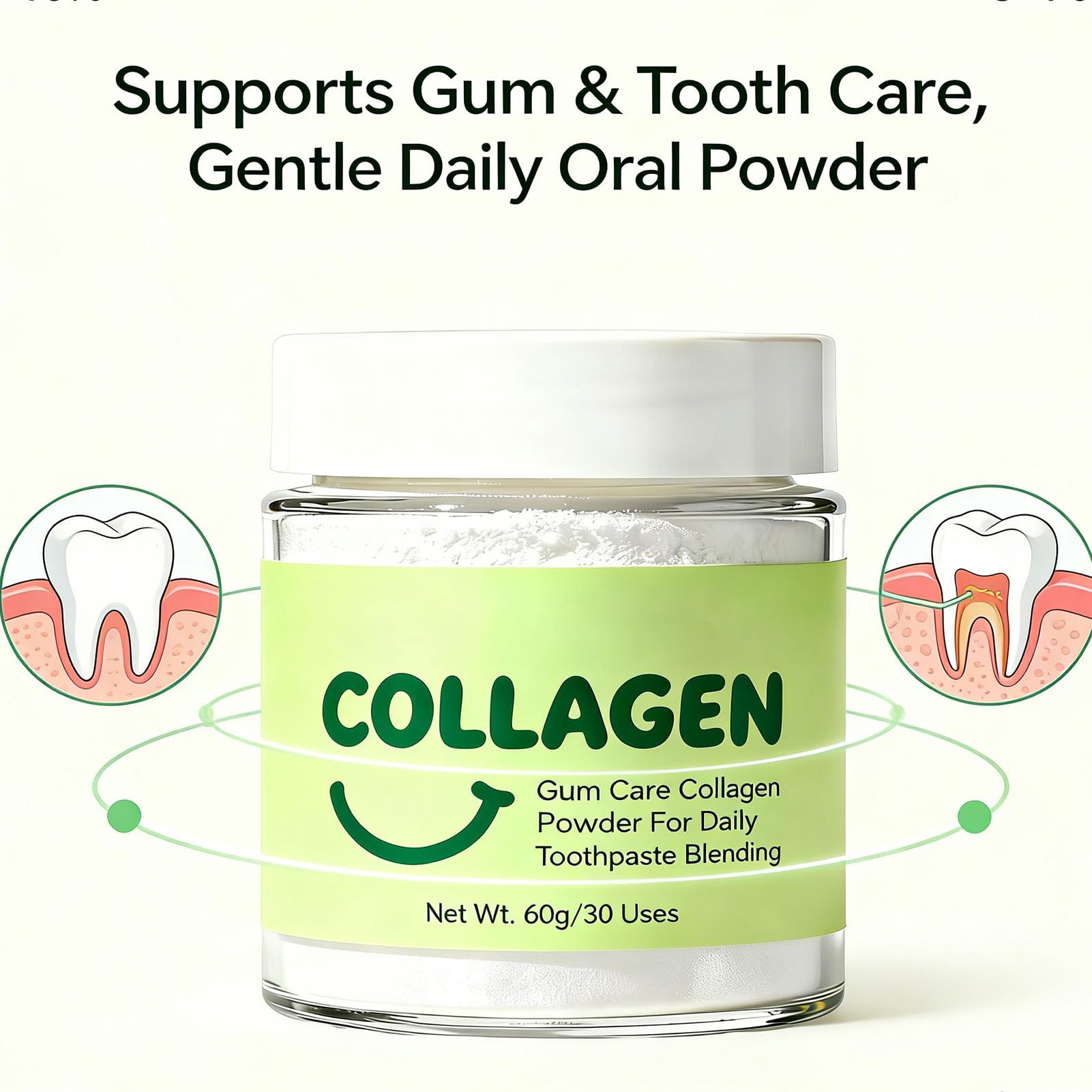 Guliqi Hidroxiapatita Cuidado Dental - mejora la experiencia de cepillado.