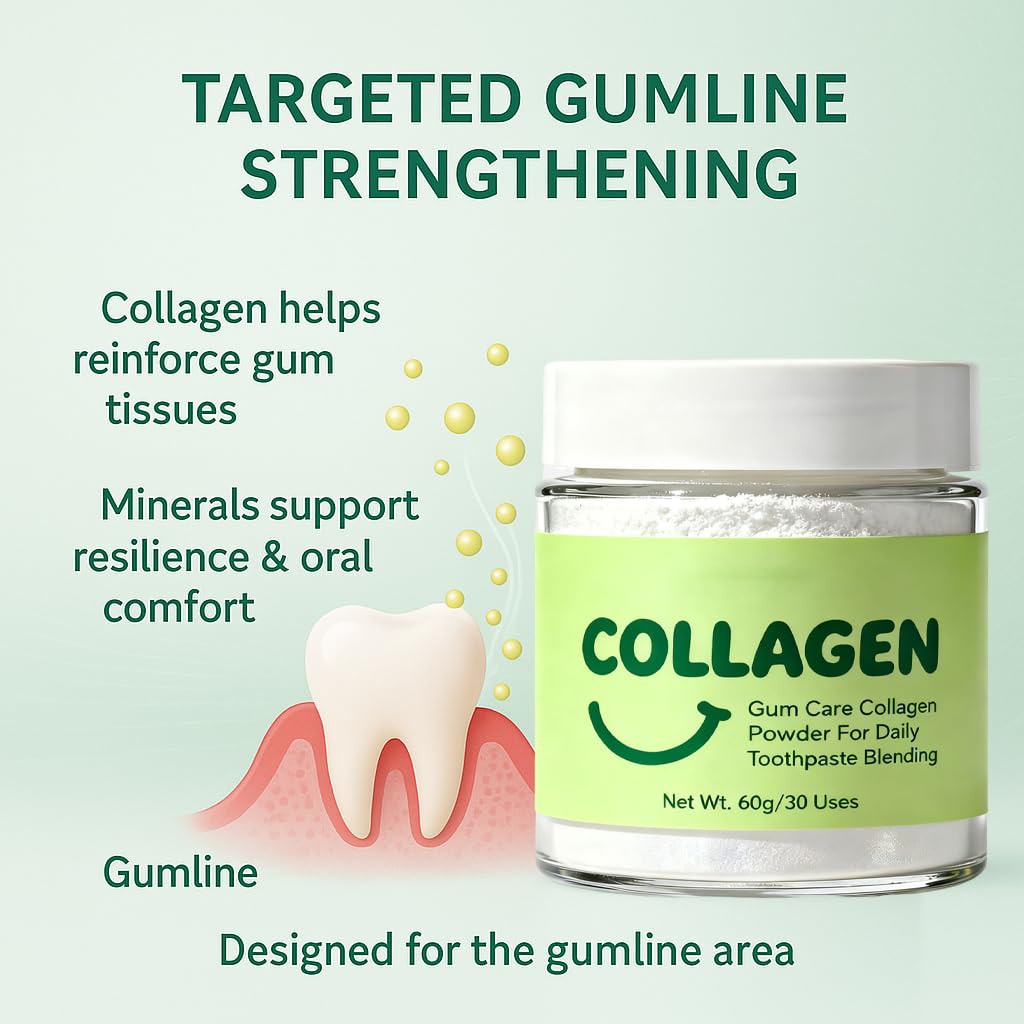 Guliqi minerales calcio y magnesio para la salud bucal.