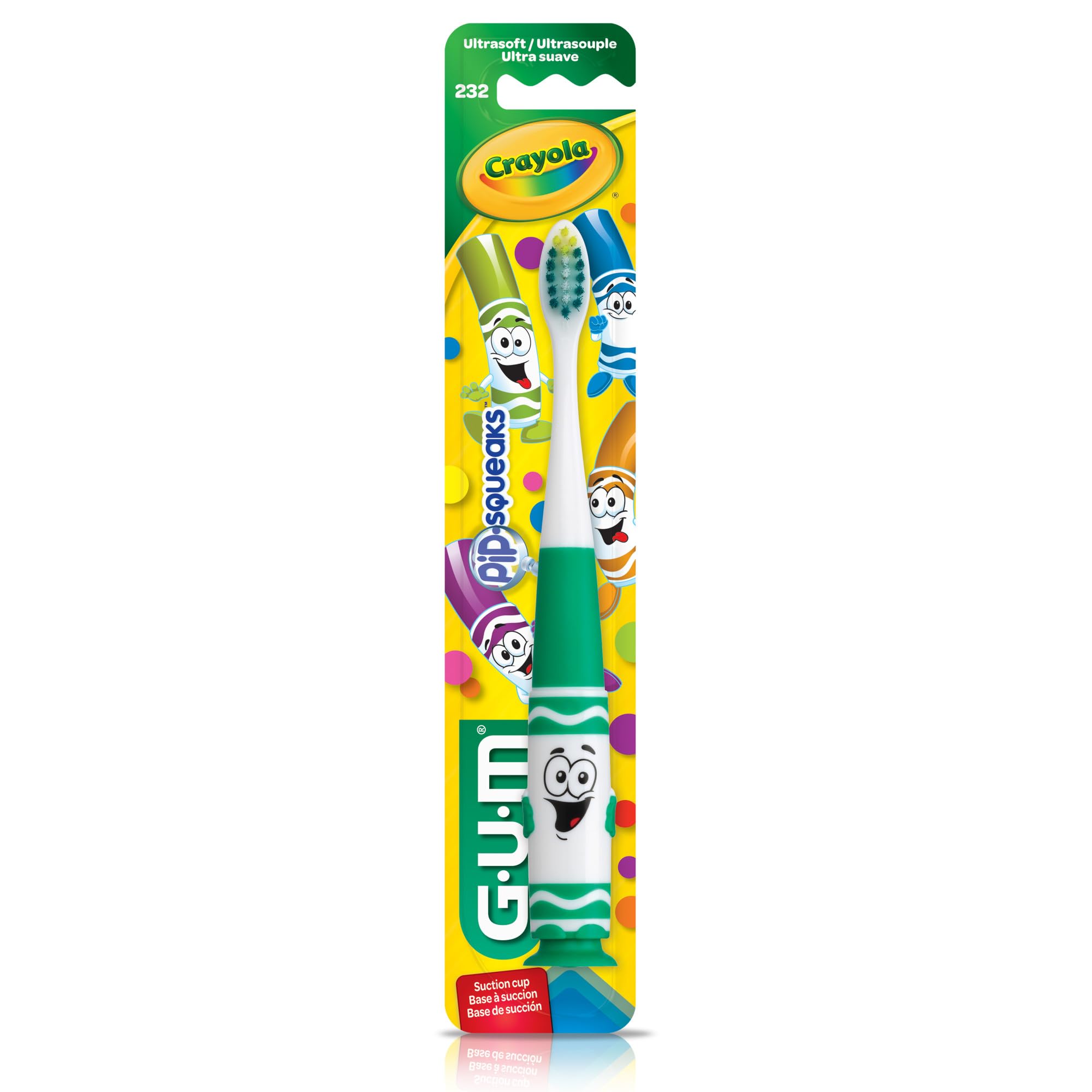 GUM Crayola Pip-Squeaks cuidado bucal diario para niños
