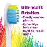 GUM Crayola Pip-Squeaks diseño interdental ayuda limpieza suave entre dientes
