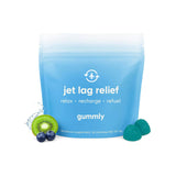 Gummly desfase horario remedio: gominolas en bolsa para ajuste rápido del huso horario.