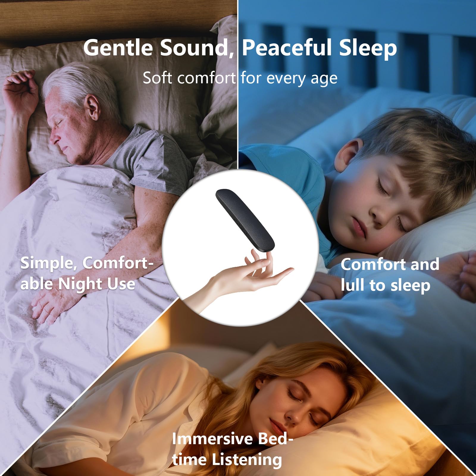 Gummy Glow Bluetooth 5.4 ofrece conexión estable para dormir