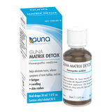GUNA Matrix Desintoxicación: bote de 30 ml para uso diario en dosis diluidas.