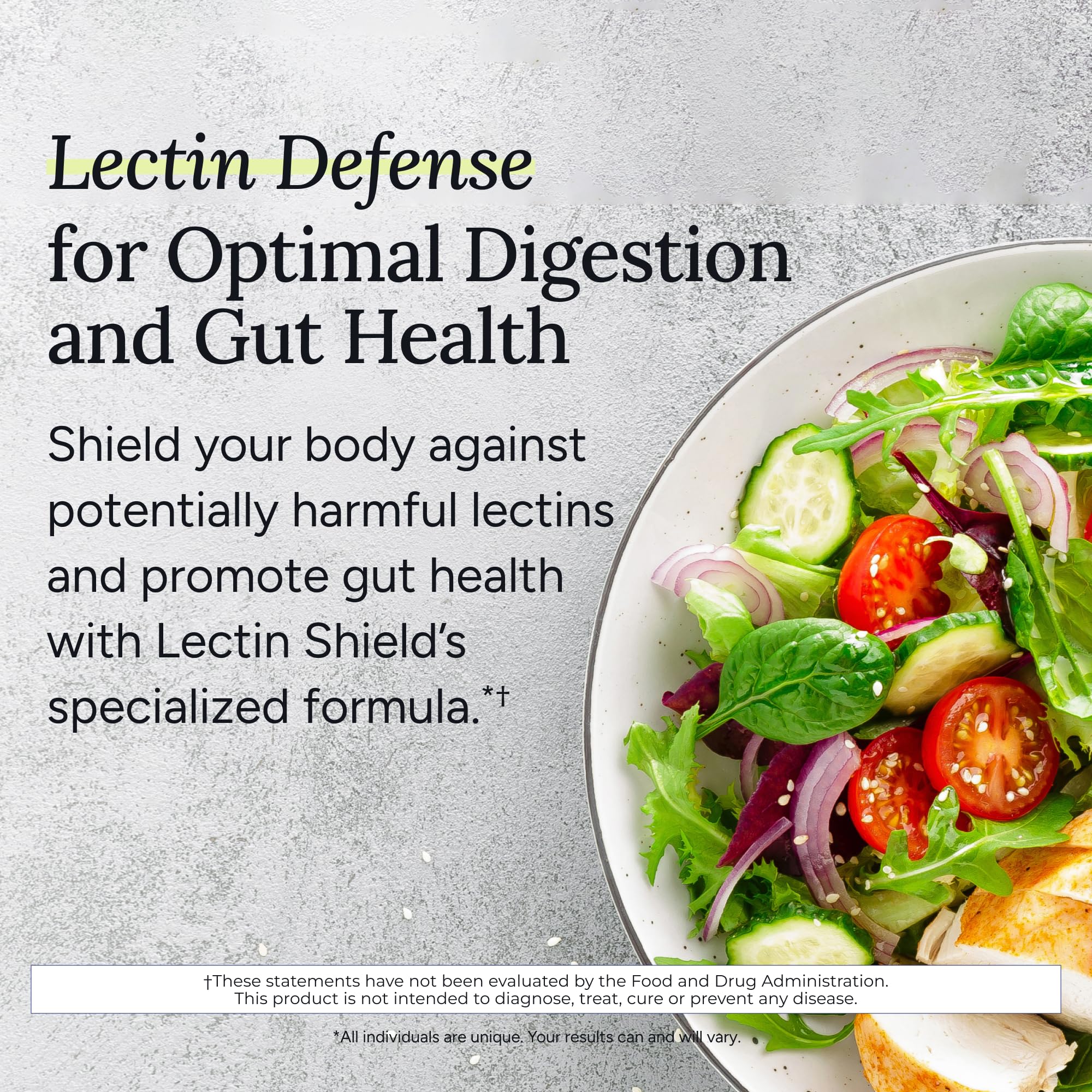Gundry MD Lectin Shield: tabletas incluidas para uso diario.
