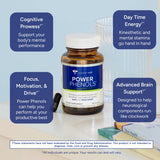 Gundry MD Power Phenols ingredientes clave BrainPhyt fucoxantina para soporte cognitivo