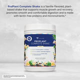 Gundry MD Pro Plant Complete Shake Vanilla con shaker, ideal para batidos en movimiento.