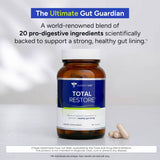Gundry MD Total Restore botella, dosis diaria para uso cómodo y práctico.