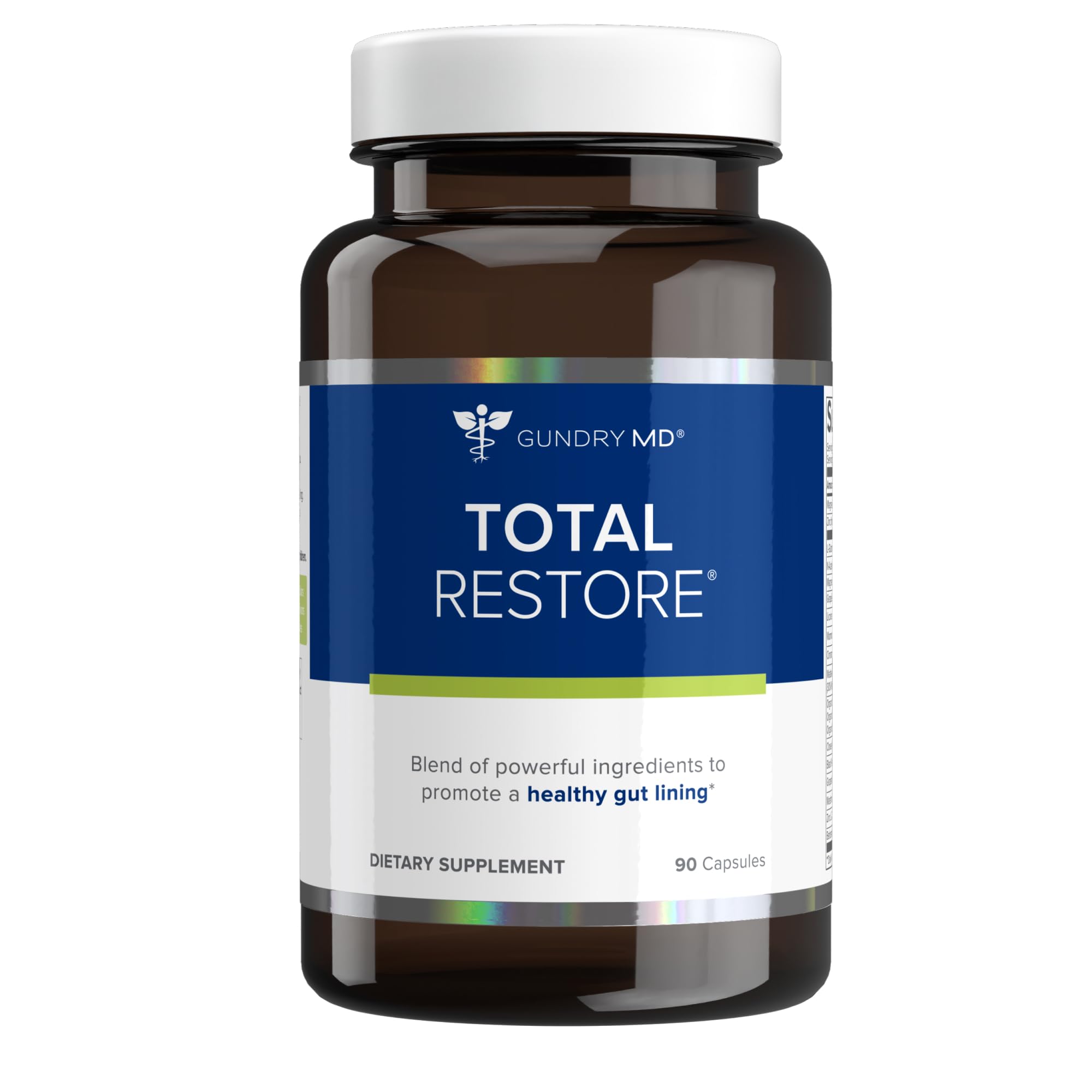 Gundry MD Total Restore cápsulas, apoyo para la salud digestiva y equilibrio del microbioma.