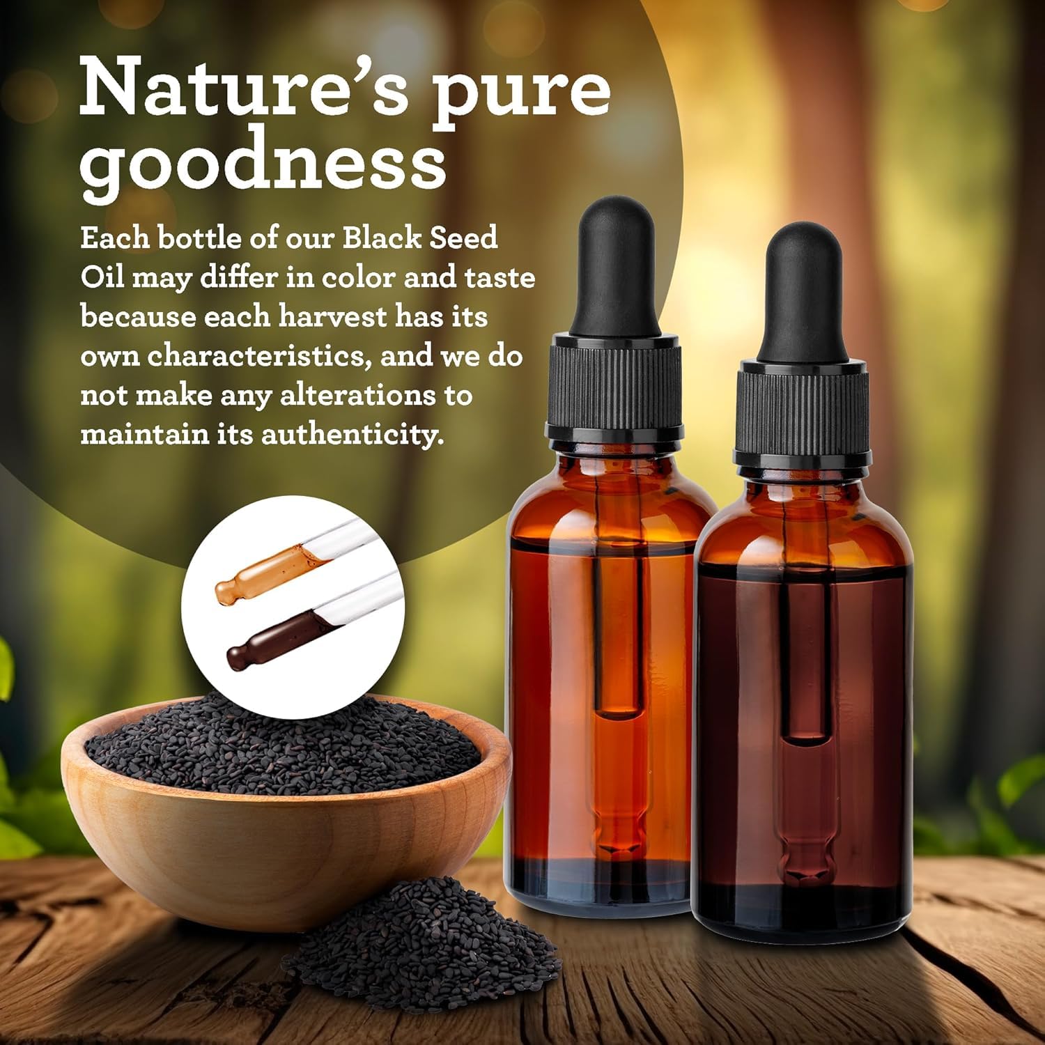 GuruNanda Aceite Semilla Negra, uso en cabello y piel para asistencia cosmética
