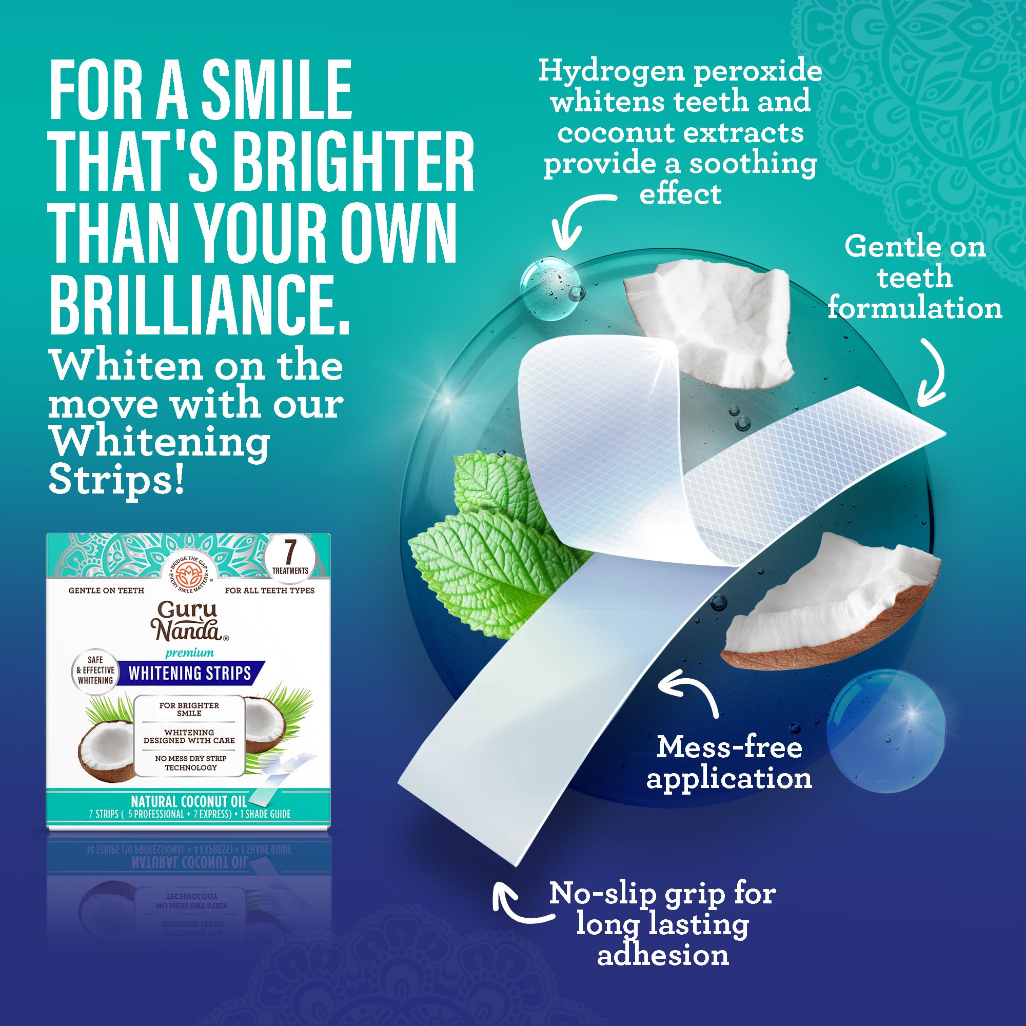 GuruNanda Cepillo Dental Cerdas Ultra Suaves: ideal para dientes y encías sensibles.