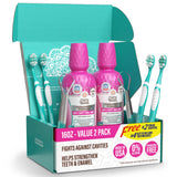 GuruNanda enjuague bucal anticaries menta 16 oz: frescura diaria y cuidado del esmalte.