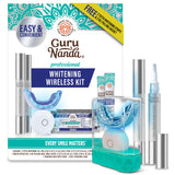 GuruNanda kit-blanqueamiento-dientes con luz LED para uso en casa.