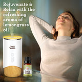 GuruNanda Lemongrass: purificar el ambiente y aportar fragancia agradable.
