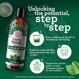 GuruNanda Starter Pulling Oil: envase doble para uso diario.