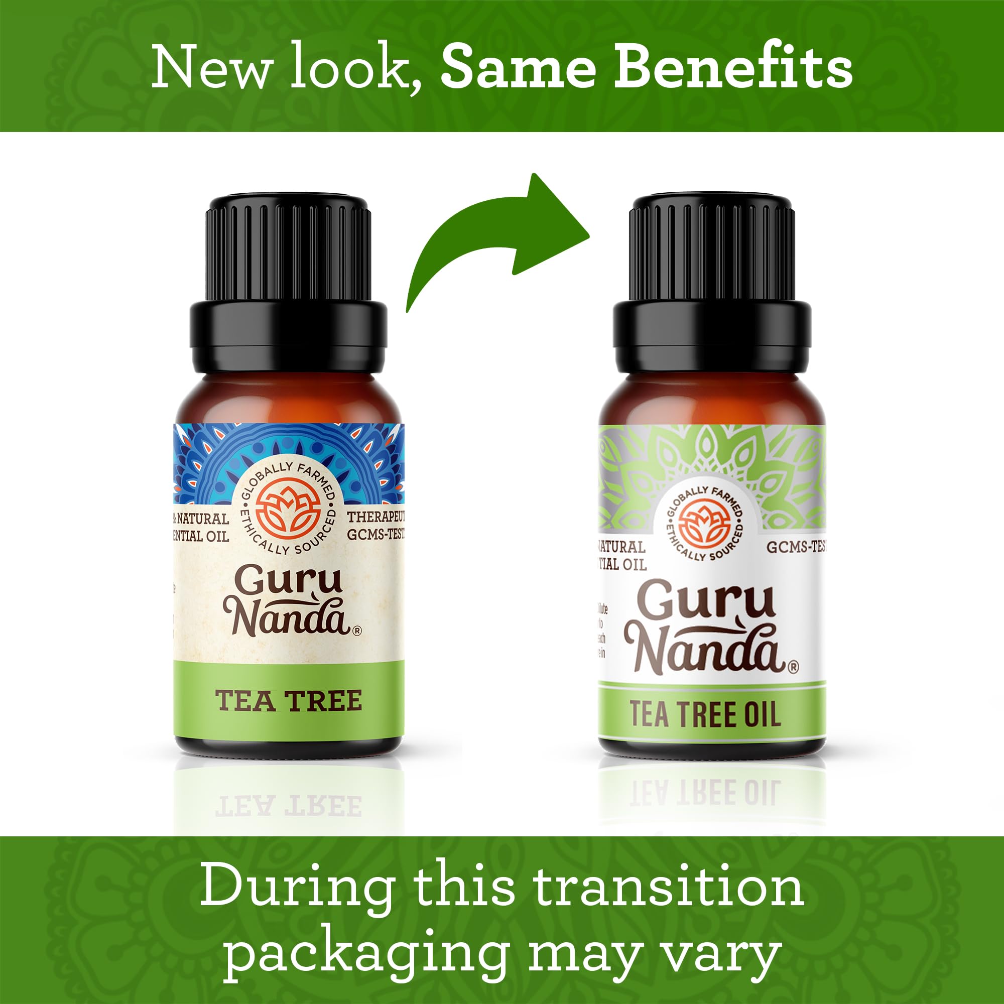 GuruNanda Tea Tree: aroma natural para difusores que mejora el ambiente.