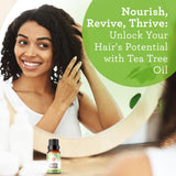 GuruNanda Tea Tree: imagen del envase ámbar que acompaña tus proyectos de bienestar.
