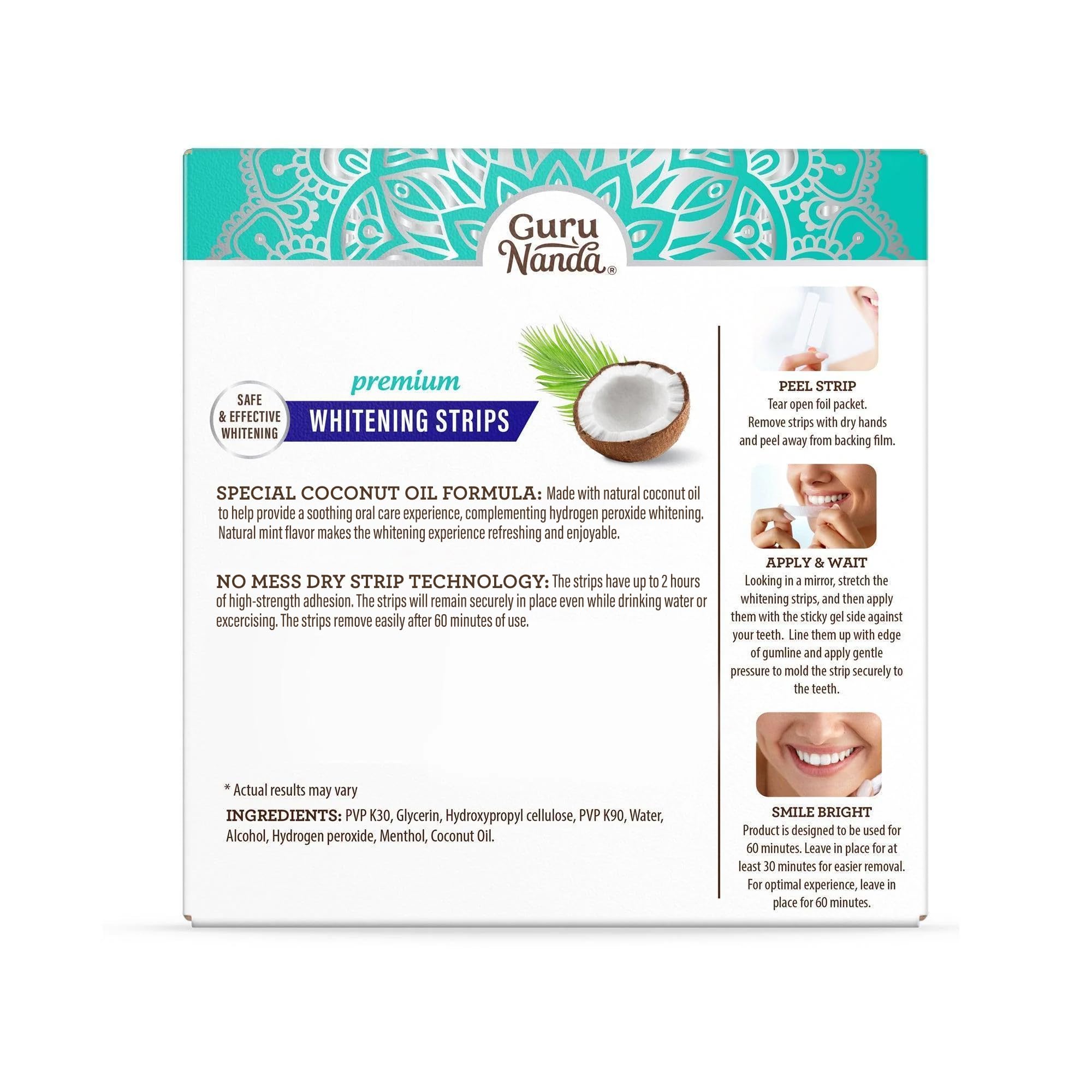 GuruNanda kit 16 tratamientos para mejorar la sonrisa