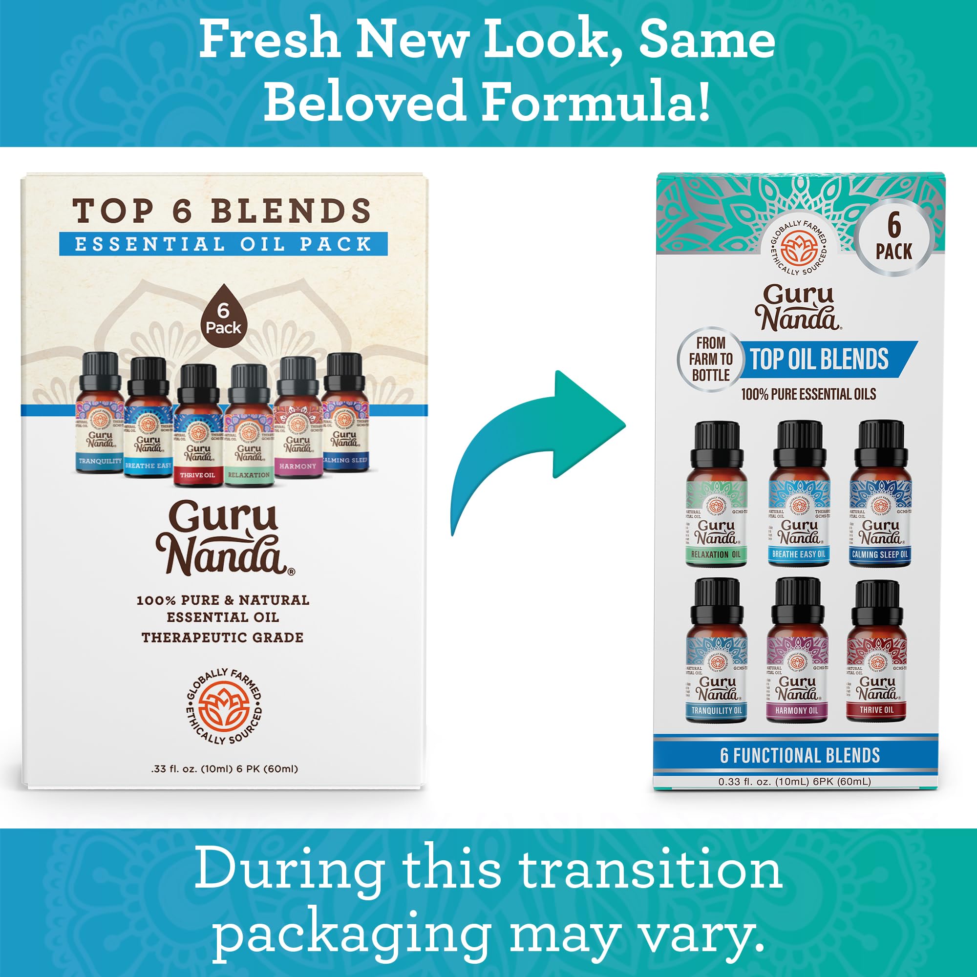 GuruNanda Tranquilidad: aroma suave para difusor y ambiente sereno.