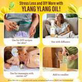 GuruNanda Ylang Ylang para masajes con aceite portador