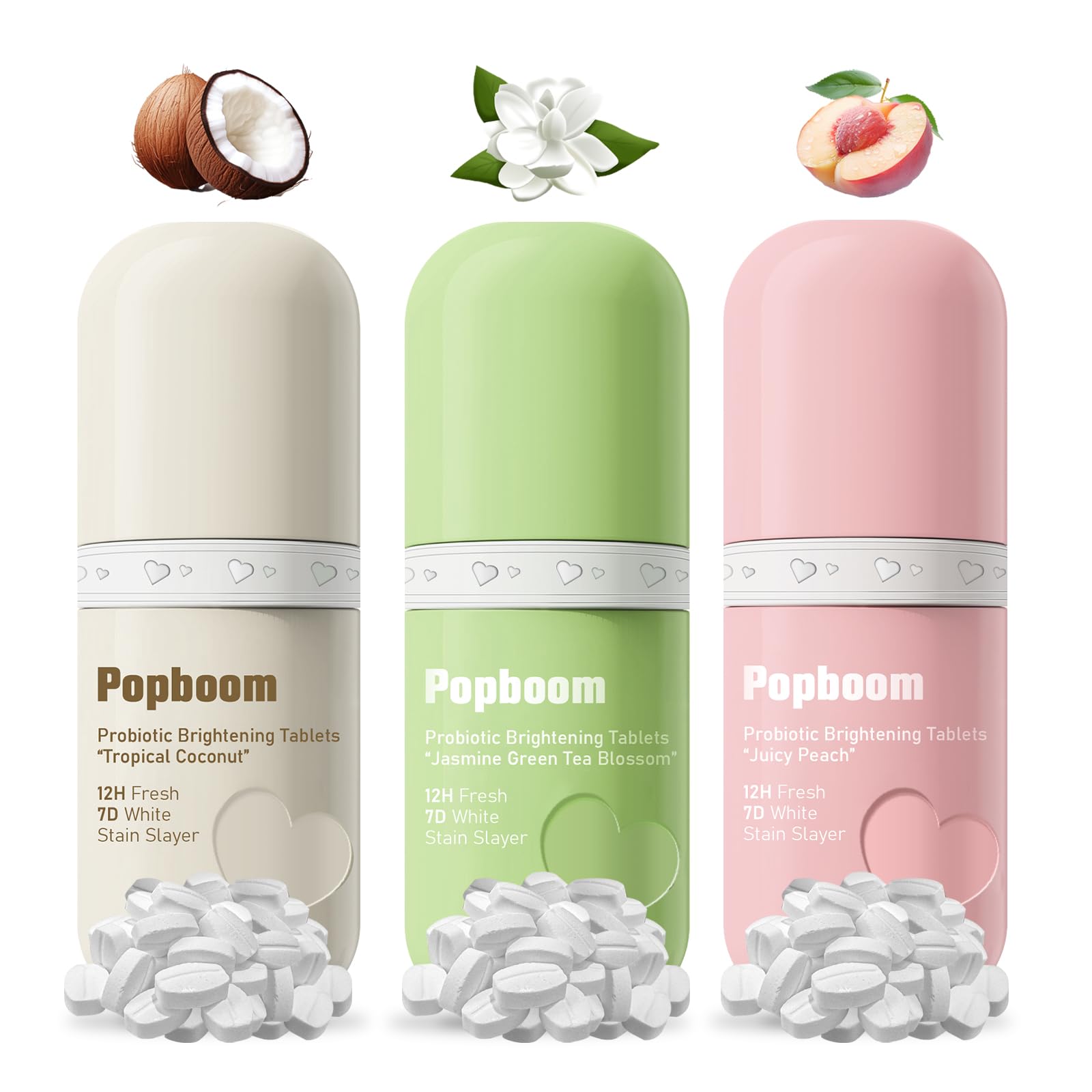 GUSTANO Popboom: tableta para una boca fresca tras el café.