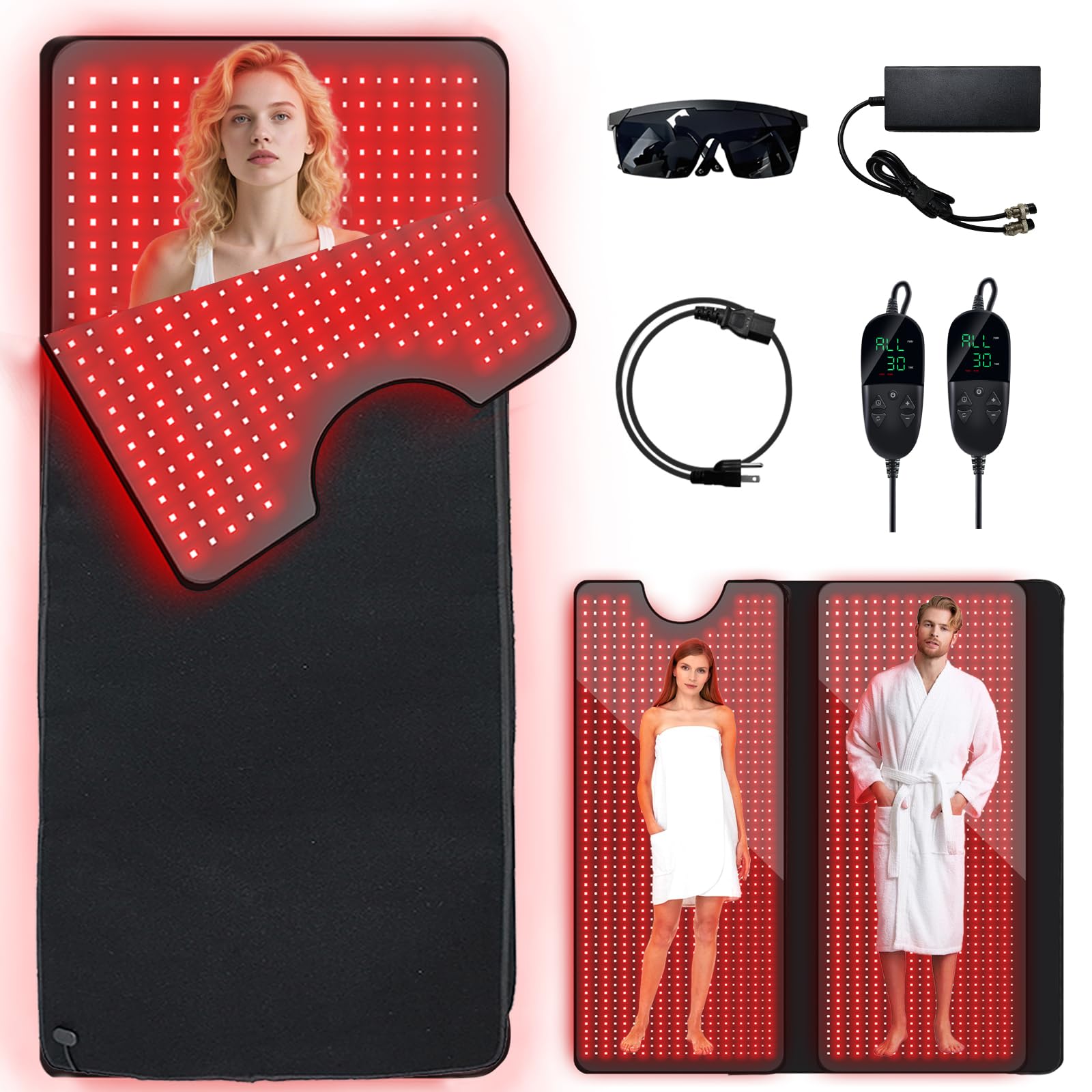 GUYULUX terapia de luz roja para cuerpo completo, favorece la relajación diaria.
