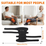GVMSOR Correas ajustables para un ajuste seguro y cómodo en la rodilla.