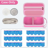 GWCASE con divisor removible para separar lentes izquierda y derecha.