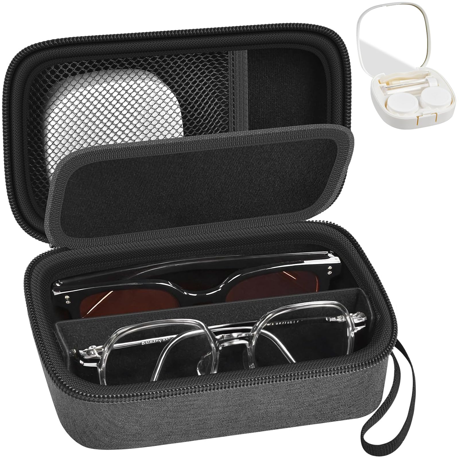 GWCASE estuche gafas con protección 360 grados para viajes.