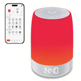 GWODE luz roja dormitorio, iluminación suave para un ambiente nocturno relajante.