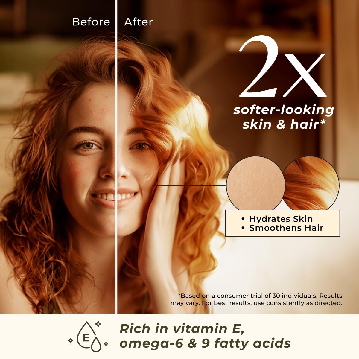 Gya Labs aceite semilla higo chumbo, aplicación para cabello y cuero cabelludo