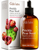 Gya Labs aceite de semilla higo chumbo, botella 30 ml, uso facial suave y nutritivo