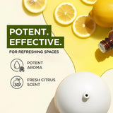 Aplicación en piel con limón Gya Labs para brillo suave.