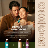 Gya Labs Breathe Roll-On para concentrarse con aroma mentolado y eucalipto.