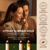 Citronela Rodillo de Gya Labs, embotellado en vidrio ambar asegurando pureza